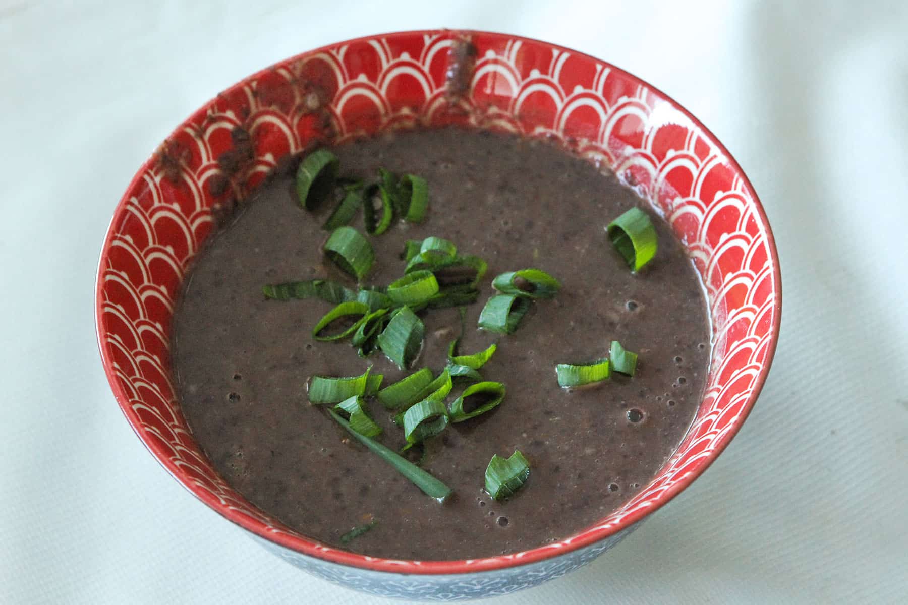 Seriously Easy Black Bean Soup